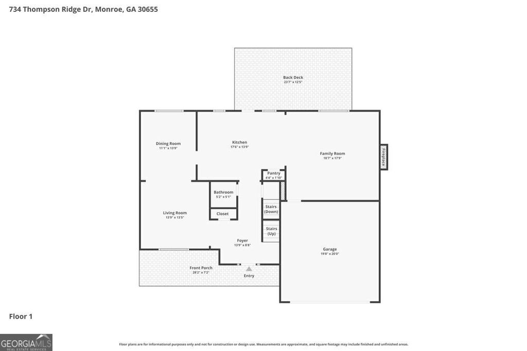 Photo of 734 Thompson Ridge Drive, Monroe, GA 30655 (MLS # 10729750)