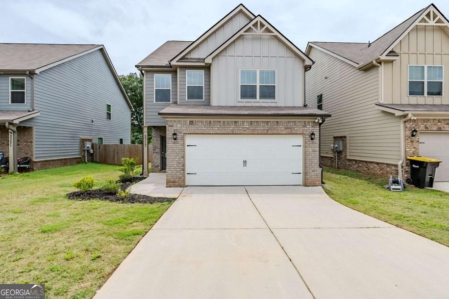 This 4-bedroom, 2.5-bath traditional home offers a spacious and modern layout. With an open kitchen featuring stone counters and a view to the living area, generous-sized bedrooms, and upgraded finishes throughout, this home delivers both style and functionality. The freshly painted interior adds a crisp, move-in-ready feel. The main level includes a welcoming foyer, a half bath, and access to a private, landscaped backyard.    Additional features include a two-car garage, vaulted ceilings, and a primary suite with soaking tub and double vanity.  Schedule a showing today!