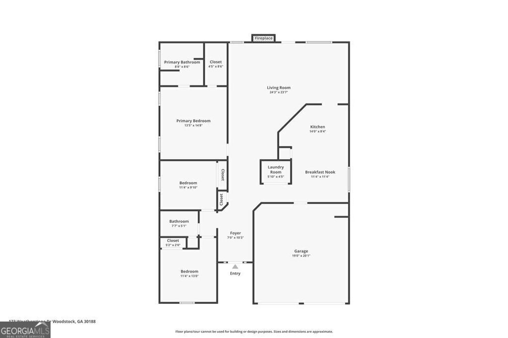 Photo of 173 Weatherstone Drive, Woodstock, GA 30188 (MLS # 10651891)