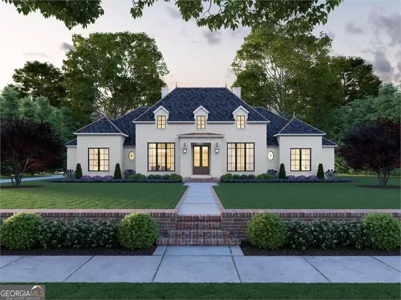 *NEW CONSTRUCTION* The French Quarter by Eva Gardens Construction Group is a 4-bedroom, 3-bathroom luxury home plan with 3,170 sq. ft. of living space. Everything about this plan is focused on bringing you the utmost comfort, from the walk-in closets in every bedroom, to the mudroom with lockers that is directly off of the 3-car garage. This plan is also primed for entertaining thanks to its amazingly open layout which joins the beautiful island kitchen with the vaulted family room. There is even a covered outdoor entertainment space nearby, featuring a full kitchen as well as plenty of dining and sitting space. Other highlights of this home include its master bed and bath, complete with a full en-suite and dual his and hers walk-in closets! You'll also love the addition of a formal dining room as well as a private home office/den which is great for getting a bit of work done, even in the most hectic of days. Six pre-sales are available now. Pick your lot. Custom build time is 9-12 months; weather permitting. Generous luxury allowances included in the listed price. Additional customization build and lot options are available for additional cost.