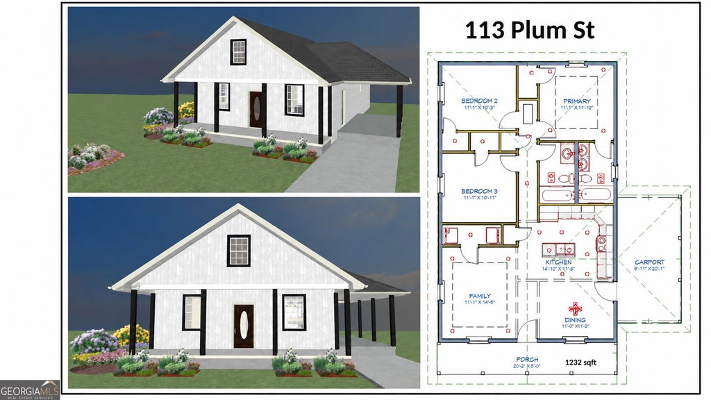 Photo of 113 Plum Street, Fort Valley, GA 31030 (MLS # 10877786)