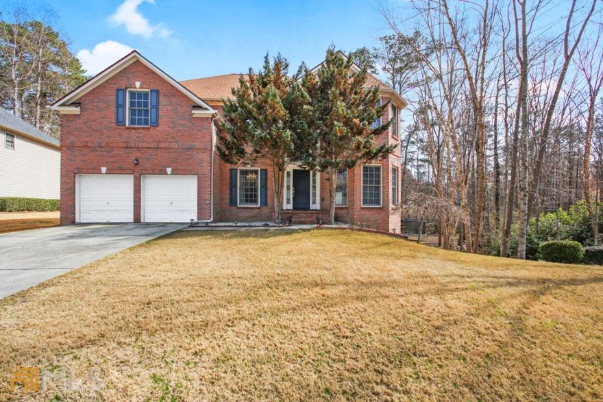 Traditional 6 bed/3.5 bath home sitting on 0.35 acres of land in Wheatfields Reserve Swim/Tennis Community. As you enter this beautiful home you step into a two story high foyer, with your dining room to the right and an office space on your left. The living room is two stories up, with an open concept view to the kitchen. LOTS of natural sunlight! Fully finished basement; two bedrooms, full bath, and full kitchen. Basement has two entrances- one interior, and a private exterior entrance as well. The master bedroom has a walk in closet, separate bath/shower, and a double vanity! Located right down the street from downtown Grayson, with various shops and restaurants. Home has a private tress house! A must see!