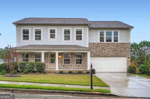 Photo of 114 Greenbrier Way, Canton, GA 30114 (MLS # 10635346)