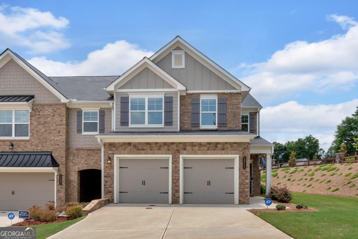 Welcome to Your Exceptional New Home at Park Center Pointe. Step into a newly constructed home designed to stand apart from the ordinary. The Sawyer Floor Plan offers a spacious, open-concept layout filled with high-quality finishes that make every day feel special. Whether you envision a dedicated home office or a traditional dining room, this versatile floor plan adapts to your lifestyle. Enjoy luxury vinyl plank flooring throughout the main level, paired with sleek stainless steel appliances. The kitchen features elegant granite countertops, while marble accents elevate the upper level. Plush carpeting with a 5-inch pad brings comfort to the second floor, excluding the bedrooms and laundry room for practical design. Discover comfort, style, and functionality-make yourself at home in the Sawyer at Park Center Pointe.