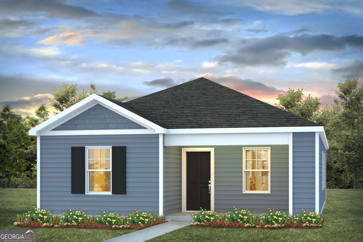 Welcome to Rice Hope in Coveted Port Wentworth location! Rice Hope is an established highly sought-after community with Resort Style Amenities that cannot be matched!! Charming 3 Bedroom Cottage offers one story living at a Price that Can't be beat !! Front porch and covered back patio offer outdoor living at its finest. Kitchen complete with stainless appliances including a Refrigerator and pantry is open to spacious living room. Primary bedroom includes Large walk-in closet, double vanity bath and walk in shower. Two privately located bedrooms are serviced by a full hall bath. Smart Home Technology & 2" Faux Wood Blinds Included! Pictures, photographs, colors, features, and sizes are for illustration purposes only & will vary from the homes as built. Home is under construction.***Ask how to receive up to $8,500 towards closing cost & below market interest rate w/ use of preferred lender and attorney.