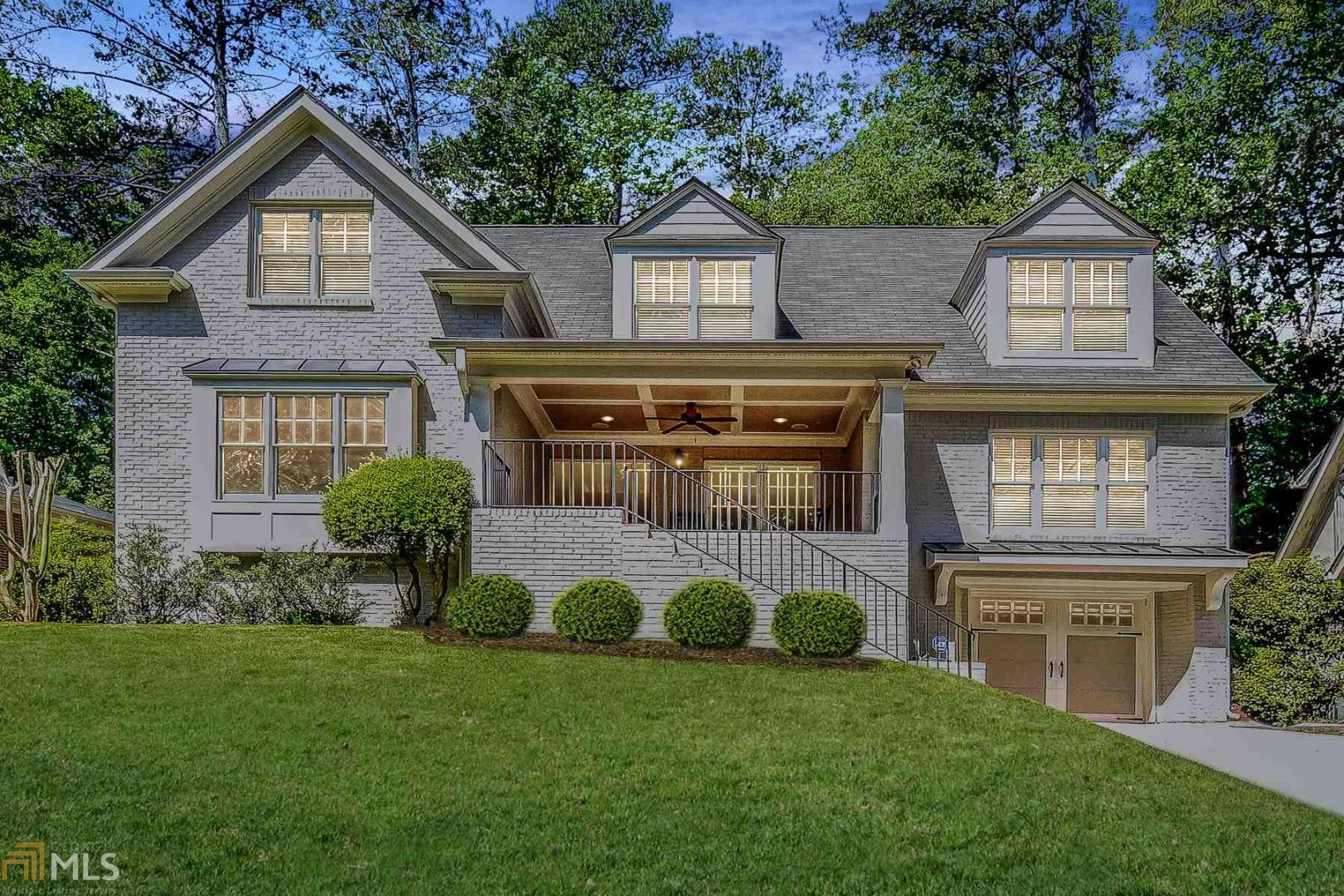 Custom, total renovation & expansion by John Willis Homes. Gorgeous, huge level backyard with room for a pool. Stunning white & marble chef's kitchen with oversized center island with seating, Bosch stainless steel appliances, walk-in pantry & breakfast nook. Kitchen opens to family room with stone fireplace & French doors leading to deck & covered patio. Upstairs bonus room/6th bedroom or office. Master bedroom with huge walk-in closet & stunning marble spa-bath. Unbeatable location on a quiet, sidewalk lined street close to shops and cafes! Morningside Elementary!