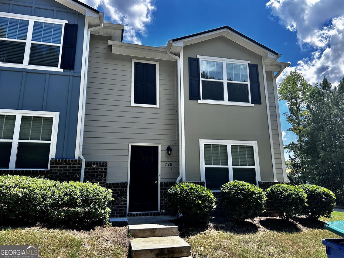 This spacious 4 bedroom, 2.5 bathroom end unit townhome features a light open floor plan which includes a living area, dining area, powder room, laundry room and kitchen which is equipped with an electric range, dishwasher, refrigerator and pantry. On the upper level you will find the primary suite, 3 guest bedrooms and a full guest bathroom. A rear patio completes this lovely home. Don't miss out, call today to schedule a viewing. 1 small pet considered. Excalibur Homes does not advertise on Facebook or Craigslist. Be advised that the sq ft and other features provided may be approximate. Prices and/or availability dates may change without notice. Lease terms 12 months or longer. Application fee is a non-refundable $75 per adult over 18 years of age. One-time $200 Administrative fee due at move-in. Most homes are pet-friendly. Breed restrictions may apply. Rental insurance required.