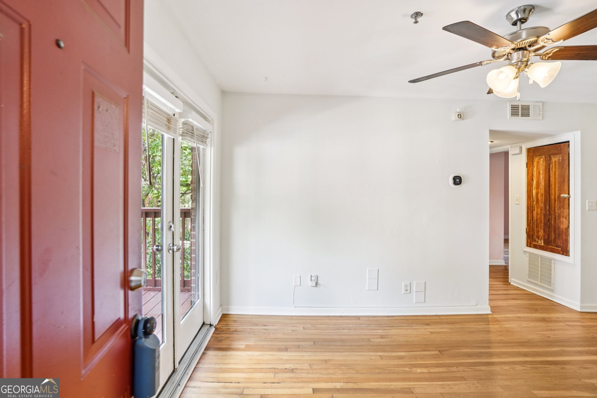 Inviting 2-bedroom, 1-bath condo perfectly situated in the heart of Midtown Atlanta. Enjoy being moments away from Piedmont Park, the Fox Theatre, Mary Mac's Tea Room, the BeltLine, and Trader Joe's - everything you love about the city is right outside your door. Inside, you'll find an open-concept living area and kitchen with beautiful hardwood floors throughout, creating a warm and modern feel. Two private balconies offer extra space to relax, entertain, or simply enjoy the Midtown vibe. With its unbeatable location and stylish layout, this home offers the perfect blend of city living and comfort.