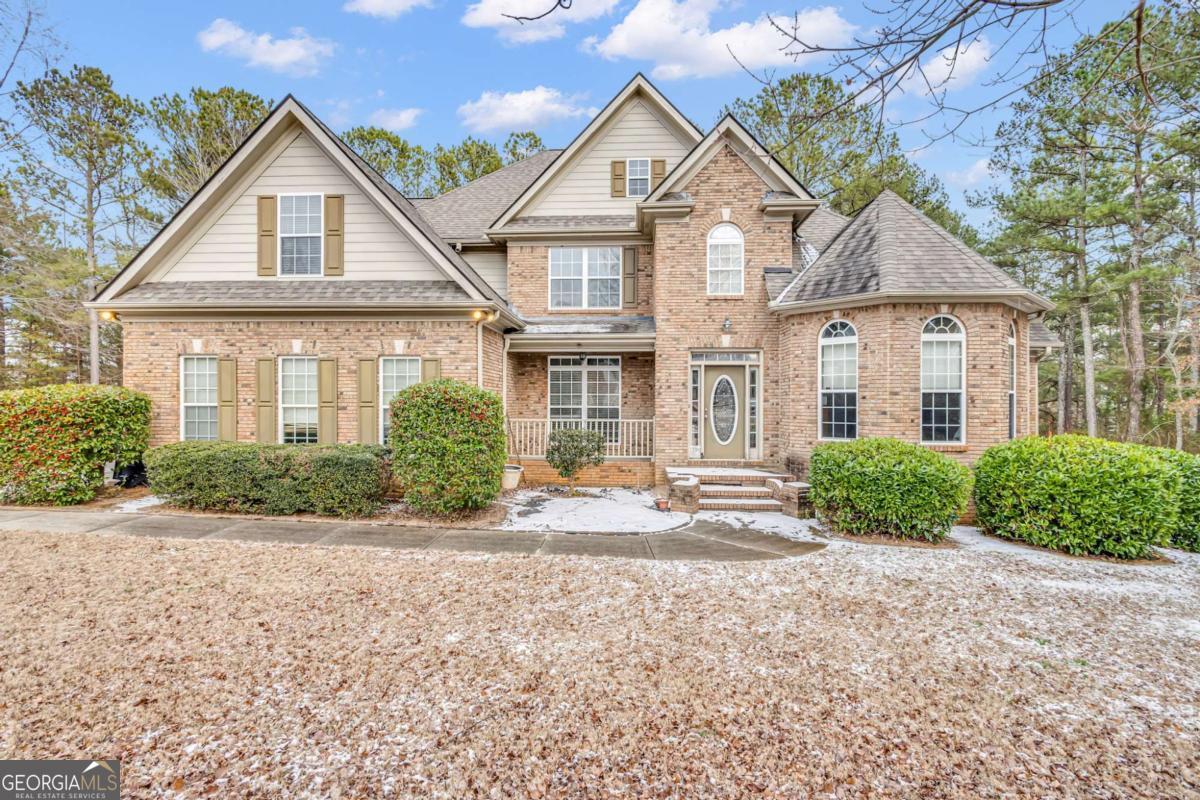 Nestled in the desirable Oaks of Grandview community, this spacious 5 bed, 3.5 bath home sits on a private 0.75-acre cul-de-sac lot and offers both charm and opportunity! Featuring a welcoming living room with a cozy fireplace, a fully equipped kitchen with granite counters, island, and formal dining room, this home is perfect for entertaining. The primary suite boasts tray ceilings, a private fireplace, deck access, and a luxurious ensuite with double vanity, garden tub, walk-in shower, and WIC. The partially finished basement includes a living area, bedroom, and bathroom, with additional space ready for your finishing touches. Outside, enjoy a large deck, tree-lined patio with firepit, and peaceful privacy. With a little TLC, this property has incredible potential to become your dream home or next profitable investment!