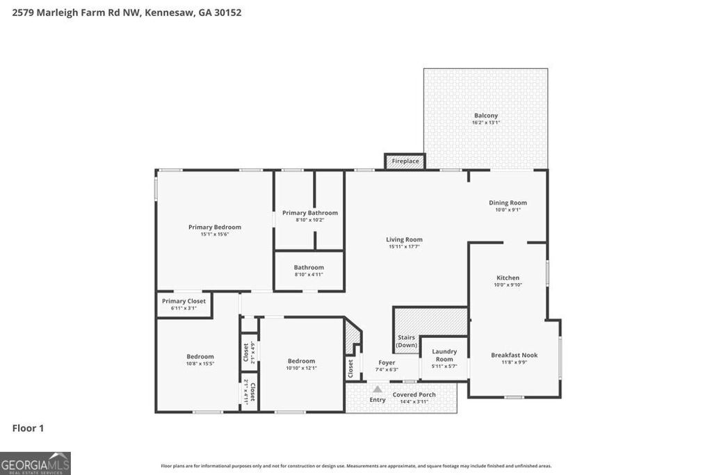 Photo of 2579 Marleigh Farm Road NW, Kennesaw, GA 30152 (MLS # 10737704)