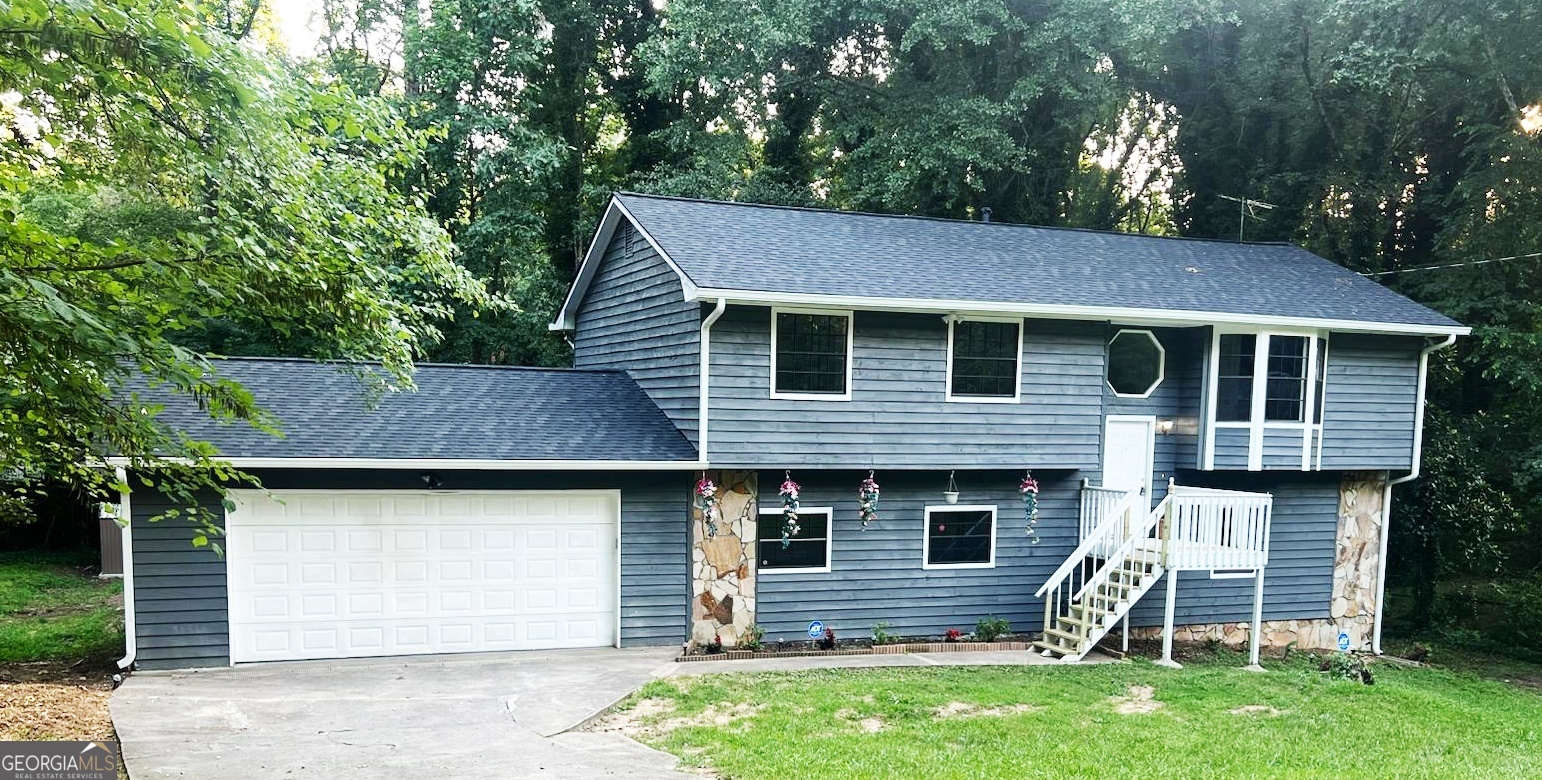 Spacious Split-Level Home on a Large Lot! This split-level home offers 4 bedrooms and 3 full bathrooms, combining comfort, space, and functionality. Situated on a generous lot, the home features a brand-new HVAC system, new flooring throughout, and a fully equipped kitchen with a new refrigerator, stove, and dishwasher. Downstairs includes a large office space (or optional walk-in closet), a spacious TV room, and an attached 2-car garage. Enjoy outdoor living with two backyard decks-perfect for relaxing or entertaining. Don't miss out on the opportunity to rent this move-in ready home!