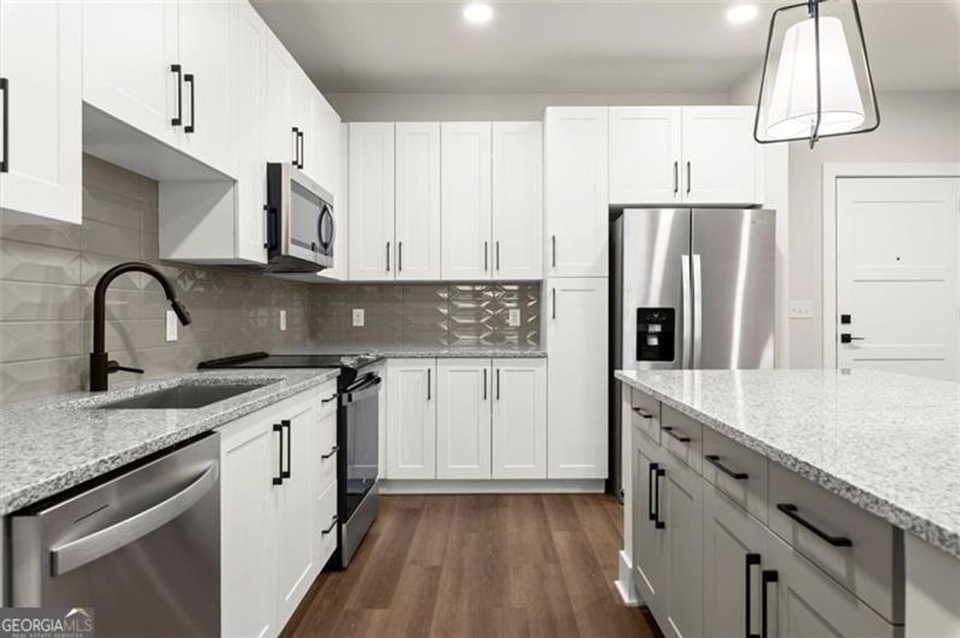 *NOW LEASING* *BRAND NEW CONSTRUCTION* *MOVE-IN SPECIALS* *55+ ACTIVE ADULT COMMUNITY.* Expand your life and start fresh at EVOQ East Cobb. This floor plan features a one bedroom, one and a half bathroom home. Discover the perfect blend of comfort, style, and community at EVOQ East Cobb, a vibrant 55 plus neighborhood designed for active adults and empty nesters ready for a fresh chapter. Nestled in beautiful Marietta, Georgia, this spacious home offers a pet-friendly garden-style setting with luxurious amenities that make every day feel special. Step inside and enjoy thoughtful features like a private balcony, high ceilings, and a full-size front-load washer and dryer, all designed to complement your lifestyle. Whether you are relaxing poolside after a water aerobics class, spending time with neighbors, or simply enjoying quiet moments at home with your furry companion, EVOQ East Cobb is where you can truly thrive. Here you will rediscover passions, explore new interests, and live life on your terms. This is more than just a place to live, this is where you belong. Ready to make your move? Let your next chapter begin at EVOQ East Cobb. Photos are representative of model home, and not actual home. Listing address is actual address of home.