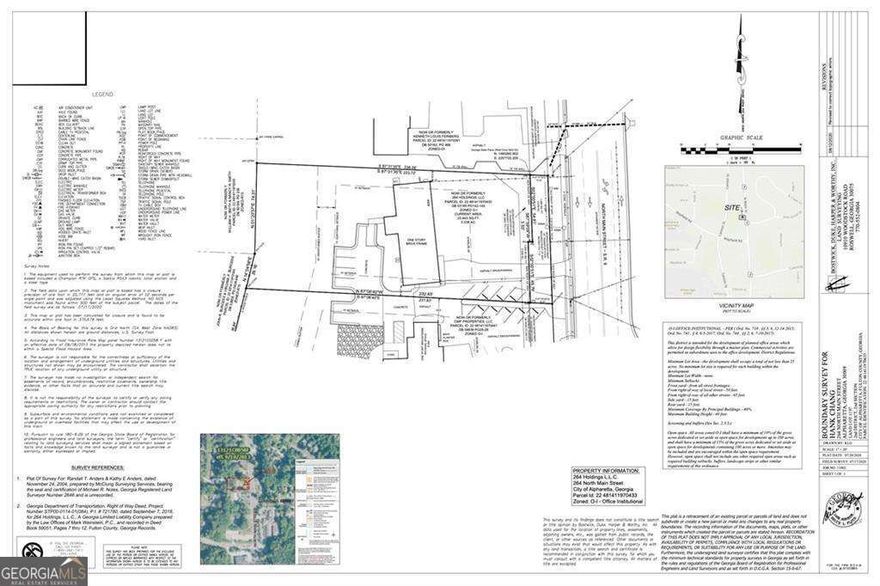 LOCATION, LOCATION, LOCATION!!! Prime Downtown Alpharetta Redevelopment Opportunity. Unlock the potential of a remarkable commercial property located at 254 North Main Street, just blocks north of Downtown Alpharetta. Situated on 0.568 acres, this property is within the heart of the city's Downtown Master Plan, and is designated as "mixed use - live work," offering unmatched opportunity for visionary developers and investors. This prime location is ideal for high-density residential projects, including condominiums, townhomes, or single-family homes. Whether you are looking to capitalize on the growing demand for upscale housing in this vibrant area or seeking to be part of Alpharetta's ongoing transformation, this property is a perfect canvas for your next development project. To maximize the development potential, this property is ideally sold in conjunction with the neighboring property at 254 North Main St., offering a combined total of 1.1 acres and enhanced opportunities for larger-scale residential development. Located in one of the most sought-after regions in North Fulton, this property boasts proximity to top-rated schools, parks, shopping, dining, and all the amenities that make Alpharetta a premier destination. With easy access to major highways and just minutes from downtown Alpharetta, this location is poised for exceptional growth. Don't miss your chance to be part of Alpharetta's bright future. Contact us today to learn more about this incredible redevelopment opportunity!