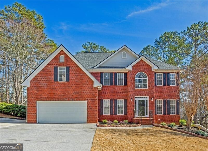 Welcome to this gorgeously updated, estate-style home featuring a furnished one bedroom apartment! All of this located in the amazing community of Alexander Farms, Marietta. This six bedroom, five and a half bath, well-thought-out property offers an incredible opportunity for multi-level living for families looking to have different generations all living under one roof. And speaking of roof, this one is only four years old. New hot water one month ago. Per prior owner the Terrace level HVAC was added nine years ago and the Main level HVAC replaced six years ago. These sellers have done extensive updates to this property along with hours of sweat equity, please ask to see the list of improvements. Almost everything in this home has been touched! From the minute you step into the two-story foyer you'll know you've entered someplace very special. All the formal areas you would expect plus the conveniences that such a large property can offer. A lovely, well-appointed kitchen with a walk-in pantry and a new quartz island with extra seating makes the perfect breakfast area. For entertaining, the kitchen flows seamlessly to the living room and back deck, with both covered and uncovered areas, that overlooks a huge, fenced backyard. Want to plant a big garden? There's space for it. Want to adopt a farm's worth of pets? There's room for it. Want to plant a huge garden AND adopt a farm's worth of pets? There's plenty of yard space for all of these activities. All kidding aside this home truly offers everything you could want. There are so many different places to hang out - an in-home gym, separate office (or two), play area and did we mention the apartment on the terrace level? With both interior and exterior access you can use this as you see fit. Makes for a great teen hang-out spot: away from the adults but still at home. If you need a fully functioning in-law suite this apartment has a beautiful kitchen with half bath, washer/dryer hookups, an open seating area, and a large bedroom with an en suite full bath. It's been very nicely finished to feel like the rest of the house. For added convenience, a guest bedroom (currently used as an office) and bath are in a secluded part of the main level, providing privacy and comfort for visitors. Upstairs, the enormous primary suite features a separate seating area, two large walk-in closets, and a roomy bathroom with dual vanities, glass-framed shower, and jetted soaking tub. Three additional bedrooms share a Jack-n-Jill bath. From the top of the stairs you have a pretty view over the two-story foyer and huge windows looking out front. The main laundry with new fun tile flooring is also on the upper level - where the closets are! This entire floor and the bedroom on the terrace level have new carpeting. Plenty of off-street parking with two garage spaces and an extended driveway on the left side of the garage. Alexander Farms is known for its comprehensive amenities package - playground, tennis courts, swimming pool and clubhouse (with catering kitchen), plus a soccer field! With it's close proximity to shopping and dining, and in one of Marietta's top school districts, the move to Alexander Farms is an easy decision!