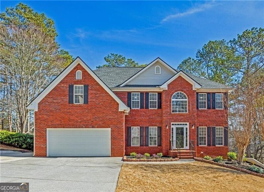 Welcome to this gorgeously updated, estate-style home featuring a furnished one bedroom apartment! All of this located in the amazing community of Alexander Farms, Marietta. This six bedroom, five and a half bath, well-thought-out property offers an incredible opportunity for multi-level living for families looking to have different generations all living under one roof. And speaking of roof, this one is only four years old. New hot water one month ago. Per prior owner the Terrace level HVAC was added nine years ago and the Main level HVAC replaced six years ago. These sellers have done extensive updates to this property along with hours of sweat equity, please ask to see the list of improvements. Almost everything in this home has been touched! From the minute you step into the two-story foyer you'll know you've entered someplace very special. All the formal areas you would expect plus the conveniences that such a large property can offer. A lovely, well-appointed kitchen with a walk-in pantry and a new quartz island with extra seating makes the perfect breakfast area. For entertaining, the kitchen flows seamlessly to the living room and back deck, with both covered and uncovered areas, that overlooks a huge, fenced backyard. Want to plant a big garden? There's space for it. Want to adopt a farm's worth of pets? There's room for it. Want to plant a huge garden AND adopt a farm's worth of pets? There's plenty of yard space for all of these activities. All kidding aside this home truly offers everything you could want. There are so many different places to hang out - an in-home gym, separate office (or two), play area and did we mention the apartment on the terrace level? With both interior and exterior access you can use this as you see fit. Makes for a great teen hang-out spot: away from the adults but still at home. If you need a fully functioning in-law suite this apartment has a beautiful kitchen with half bath, washer/dryer hookups, an open seating area, and a large bedroom with an en suite full bath. It's been very nicely finished to feel like the rest of the house. For added convenience, a guest bedroom (currently used as an office) and bath are in a secluded part of the main level, providing privacy and comfort for visitors. Upstairs, the enormous primary suite features a separate seating area, two large walk-in closets, and a roomy bathroom with dual vanities, glass-framed shower, and jetted soaking tub. Three additional bedrooms share a Jack-n-Jill bath. From the top of the stairs you have a pretty view over the two-story foyer and huge windows looking out front. The main laundry with new fun tile flooring is also on the upper level - where the closets are! This entire floor and the bedroom on the terrace level have new carpeting. Plenty of off-street parking with two garage spaces and an extended driveway on the left side of the garage. Alexander Farms is known for its comprehensive amenities package - playground, tennis courts, swimming pool and clubhouse (with catering kitchen), plus a soccer field! With it's close proximity to shopping and dining, and in one of Marietta's top school districts, the move to Alexander Farms is an easy decision!