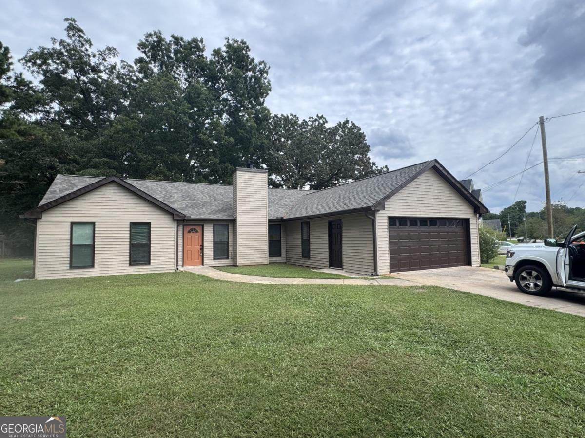 Fully renovated ranch!!! New roof, kitchen, stainless steel appliances, LVP floors in the main, carpet in bedrooms, new bathroomms tile showers, new vanities, fixtures, HVAC, gutters, garage door, windows.
