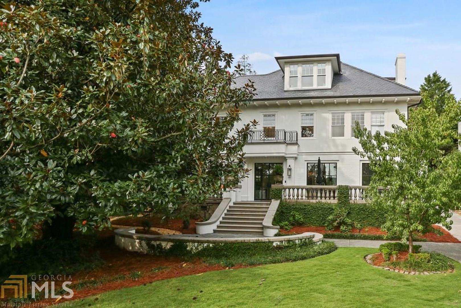 Elevated, Intown Living! Stunning renovation-expansion on a premier, corner lot in Ansley Park! Under the architectural guidance of Linda McArthur and John Willis Custom Homes, this incredible Intown masterpiece has just finished an extensive and impressive custom renovation boasting walls of steel windows and doors, a chef's kitchen outfitted with top-of-the-line appliances and adjacent scullery, Kingdom Woodworks cabinetry, a Le Cornue range, gorgeous light fixtures and the highest level of finishes throughout.  Step inside to find stunning, open-concept interiors wrapped in sophistication and drenched in natural light a??? Upstairs hosts a gorgeous, over-sized ownera???s suite with a wall of windows and a beautifully appointed bath and generous closet space.  The all new 3rd floor hosts a lounge, office, bonus area as well as a guest bedroom and full bath.  This incredible home is surrounded by mature landscaping, multiple patios and porches, an outdoor grilling station and plenty of privacy.  An incredible opportunity just blocks from Piedmont Park, The High Museum of Art and the Atlanta Beltline.