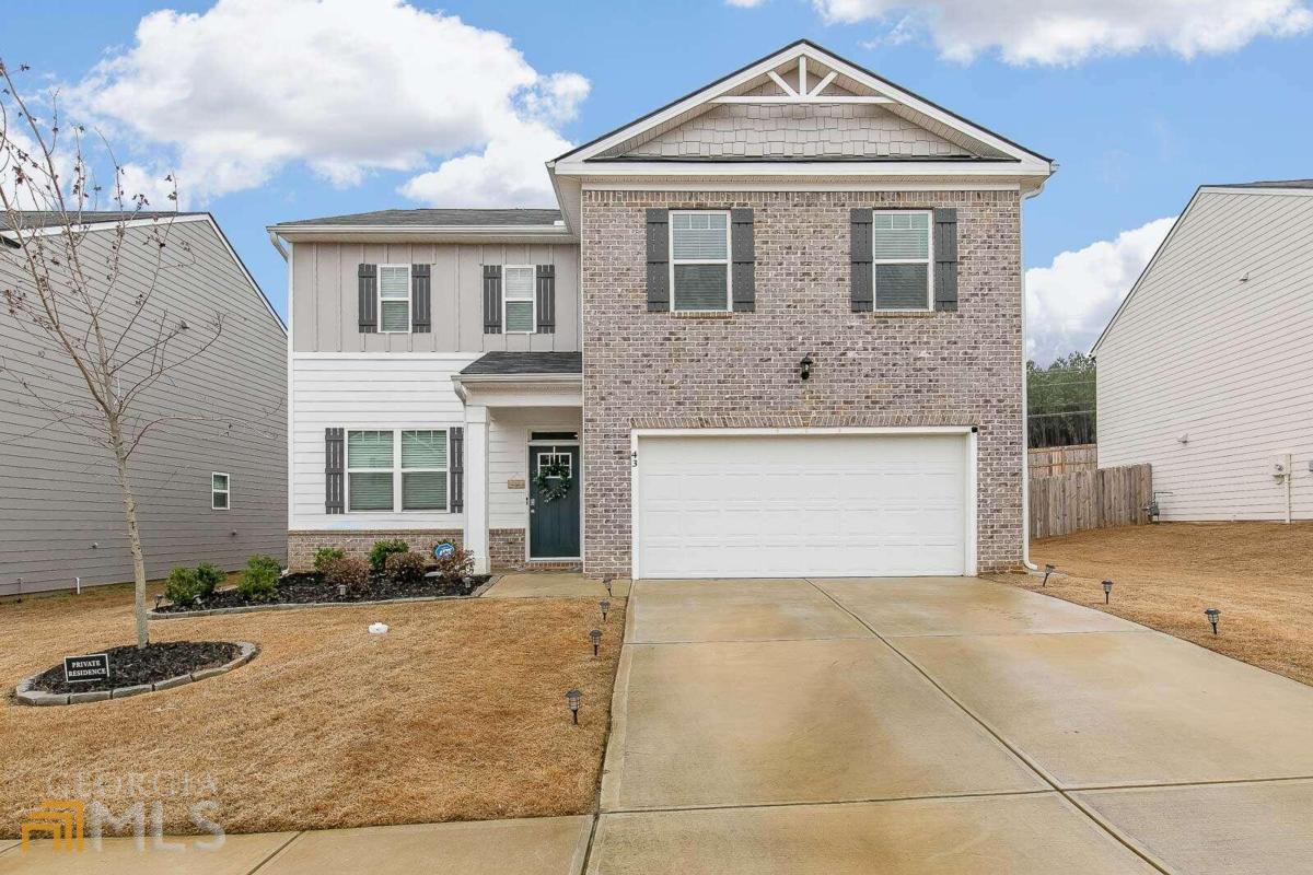 Better Than New Construction! Beautiful 4 Bed/2.5 Bath Home In The Sought-After Poplar Preserve Community! Pristine (almost) New Construction With Upgrades Galore! The Main Level Of This Beautiful Home Has LVP Flooring Throughout, Custom Accent Wall In Front Office/Living Room, Custom Chair Railing In Half Bath, Open Concept Kitchen With Stainless Steel Appliances, Granite Countertops, Massive Island/Breakfast Bar & Walk-In Pantry. The Kitchen Overlooks The Spacious Family Room With Shiplap Fireplace & Access To Private Fenced Backyard. Upstairs You'll Find The Oversized Owner's Suite With Trey Ceiling & Gorgeous Master Bath With Dual Vanity & Separate Shower & Garden Tub, Along With 3 Large Secondary Rooms & Additional Full Bath With Dual Vanity. This Incredible Community Has A Pool, Playground & Dog Park, Quick Access To I-20 & Is A Short Drive To EVERYTHING Newnan Has To Offer! Don't Miss Out On This Incredible Opportunity!