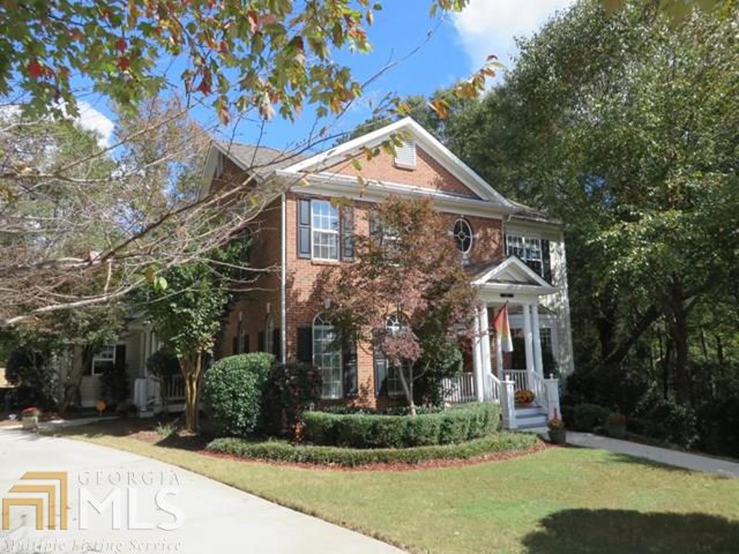 DON'T MISS THIS ONE - MUST SEE Incredible Detail Thruout - 2 Stry Brick Home + FULL Finished Basement Apartment - 4 Bed / 3.5 Bath Approaching 4,000 Finished Sq Ft - Main Floor Features .. Transom Windows, Formal Dining W/ Butler's Pantry, Office, Great Room, Wet Bar, Fireplace Surrounded By French Doors Leading to Deck Overlooking Private, Fenced Backyard, Wonderful Kitchen Enjoys Custom Cabinets, Pull Out Drawers, Large Pantry, Mud Room W/ Sink + Cabinets - Finished Basement Includes ... Living Room W/ Fireplace, Bedroom, FULL Bath, 2nd Kitchen With Eating Area, Tons of Storage, AND Private Courtyard --- Master Suite Includes Trey Ceilings, French Doors Leading To Private Balcony, Tile Bathroom, Dual Vanities, and Large Closet - Email For List of Upgrades!