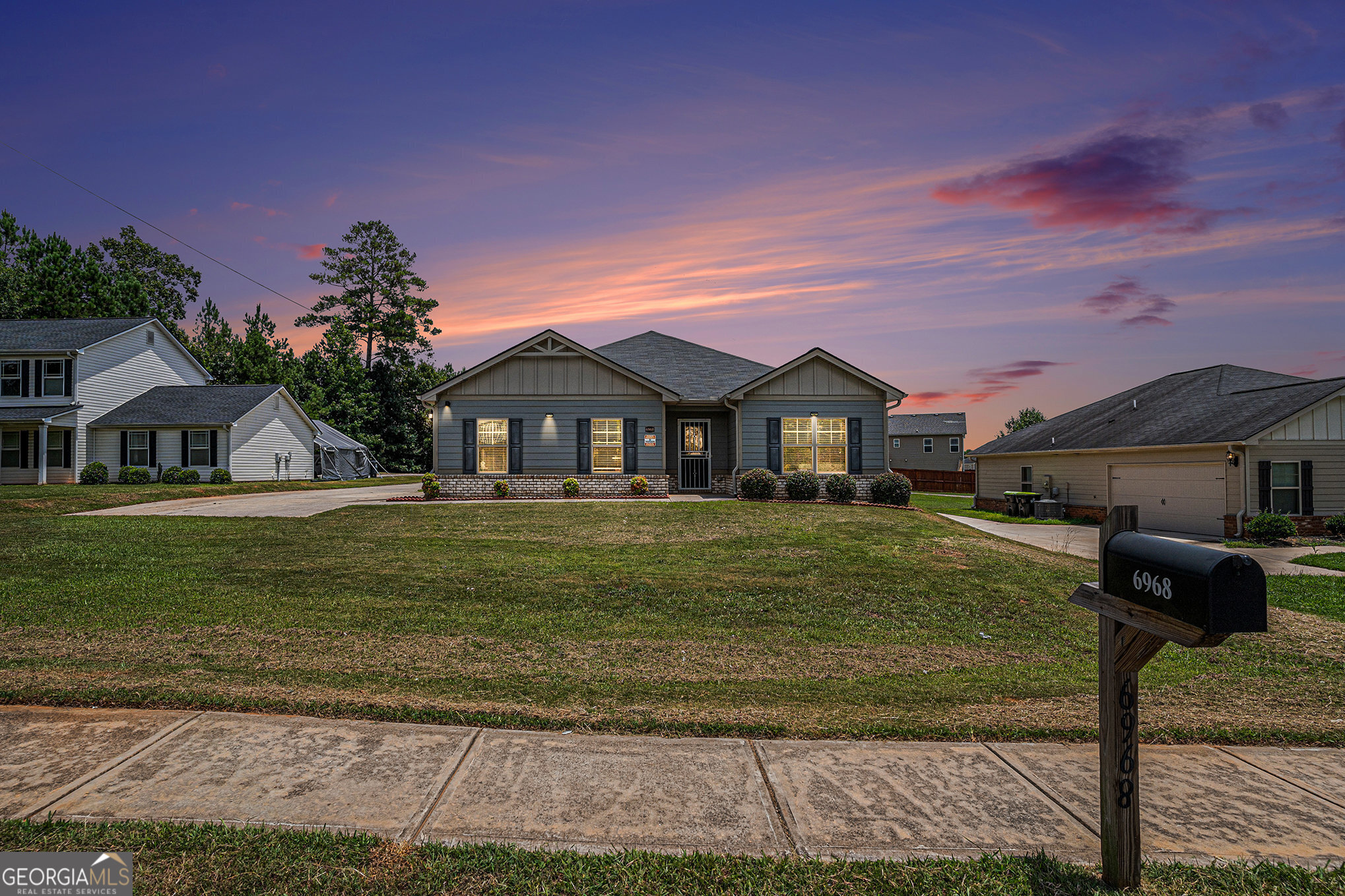 Amazing Ranch Home with No HOA * Just On the Market * No Steps * Ask Joe about the Love Your Home Guarantee * Built in 2019 * Will Not Last! * Like New * Open Concept * Wonderful Kitchen * Kitchen Island * Upgraded with Additional Custom Wood Kitchen Cabinets Stainless Steel Appliances * Professional Work Table Area that matches Kitchen Cabinet * 3 Bedroom * 2 Bath * Large Master Bedroom * Split Bedroom Floorplan * Open Floorplan * Large Walk in Closets * Seperate Laundry Room * Quiet and Peaceful * Enjoy Your Back Custom Porch * Call Joe Cox to View This Home Today at 770-574-1111 * Buy This Home, We Will Buy Yours! More Photos Coming Soon... The Home Comes Fully furnished. Convenient to I-675 and I-75. Restaurants, Grocery Stores, Atlanta International Airport