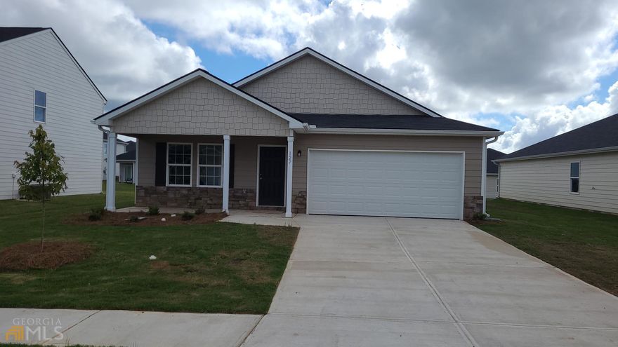 New Construction Home! BEAUTIFUL NEW Single-Story Home in the Old Stone Crossing Community! The family room opens to the Dining, and Kitchen spaces. The Kitchen has gorgeous cabinets, granite countertops, and Stainless-Steel Appliances (Includes, Range with Microwave hood, and Dishwasher). The master suite has a private bath with dual vanity sinks and a walk-in closet. This home also includes 3 more bedrooms and a full secondary bath. Pets accepted with proper approval and deposit. No Housing Vouchers.    https://app.tenantturner.com/qualify/127-martin-mill-trl    Please visit us atwww.PMIGeorgia.com for more info, to schedule a showing, view our qualifications, and apply. This home does not accept housing vouchers. To view our qualifications you must visit our website and click the apply button.