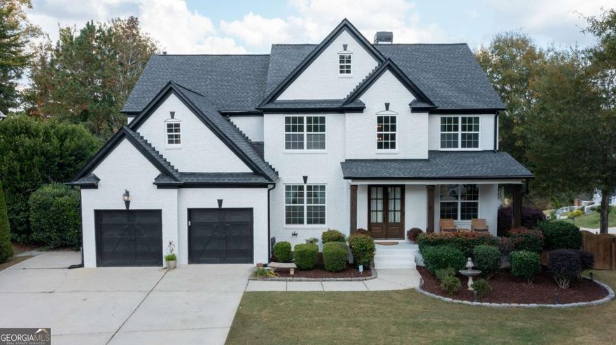 Welcome Home to Timeless Elegance and Modern Comfort    Step into this stunning 5-bedroom, 4.5-bath masterpiece spanning an expansive 4,470 square feet-where thoughtful updates meet luxurious living in a highly sought-after swim/tennis community.    The recently painted exterior gleams with fresh curb appeal, complemented by a roof replaced in 2018/2019 for worry-free ownership. Inside, soaring ceilings crown the dramatic 2-story great room, flooding the space with natural light and creating an unforgettable first impression.    Retreat to your oversized master suite, featuring a fully renovated spa-like bath with modern finishes and serene ambiance. Three additional spacious bedrooms upstairs ensure room for everyone, while the fully finished basement offers a private in-law suite with full bath, plus a dedicated workshop and mower storage-perfect for hobbies, guests, or multi-generational living.    Entertain effortlessly with a covered patio overlooking the fully fenced backyard, framed by mature privacy trees for your own secluded oasis. A 2-year-old water heater adds peace of mind alongside the home's meticulous upkeep.    Live the resort lifestyle every day with neighborhood amenities including a sparkling pool, tennis courts, scenic walking trails, and an inviting clubhouse-all just steps from your door.    This is more than a house-it's your forever home. Schedule your private tour today!