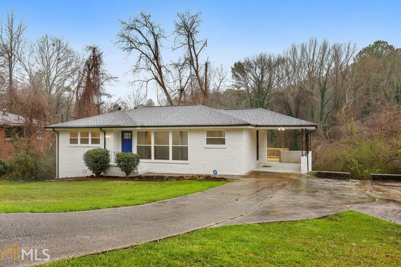 Welcome home to this complete renovation of a charming mid-century in Belvedere Park. Situated on a quiet street, you enter through the bright living room with a wall of windows and beautiful hardwood floors. This home has a brand-new white kitchen with soft close craftsman cabinets, quartz countertops and new stainless appliances. Both bathrooms have been beautifully refinished including a new 4-foot-wide tiled shower in the master bathroom. The hardwood floors that run throughout the house, have been refinished and the entire home has been freshly painted. Additionally, there are new windows new lighting and blinds. The home sits on an unfinished, full, walkout, daylight basement. Outside there is a large wooded backyard and a new deck. The HVAC, water heater and 25-year architectural roof are all new and the house has an ADT Go alarm system. Convenient to Downtown Decatur, Oakhurst, Midtown and Downtown Atlanta.