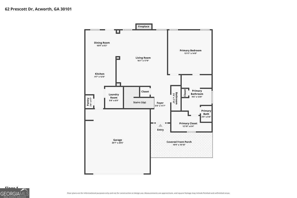 Photo of 62 Prescott Drive, Acworth, GA 30101 (MLS # 10820655)