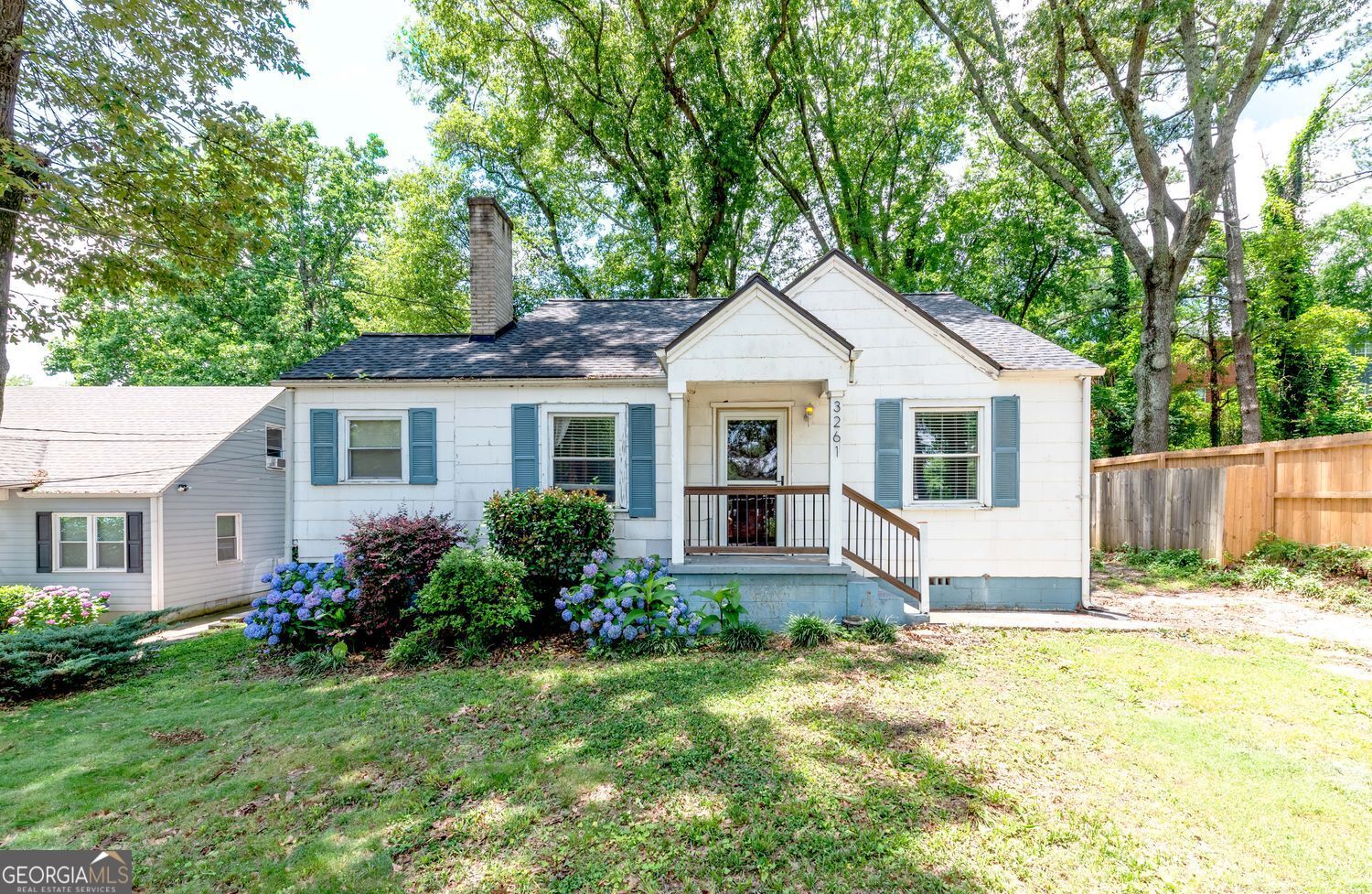 Excellent opportunity to create sweat equity. This home is ready for some continued TLC. Flowing layout with private fenced back yard and large partially covered back deck. Two bedrooms and one full bath on the main level. The permanent attic stairs open up to a bonus attic room with half bath. Roof and HVAC replaced in 2019. Lots of possibilities to add your final touches and make this your new home in Hapeville.