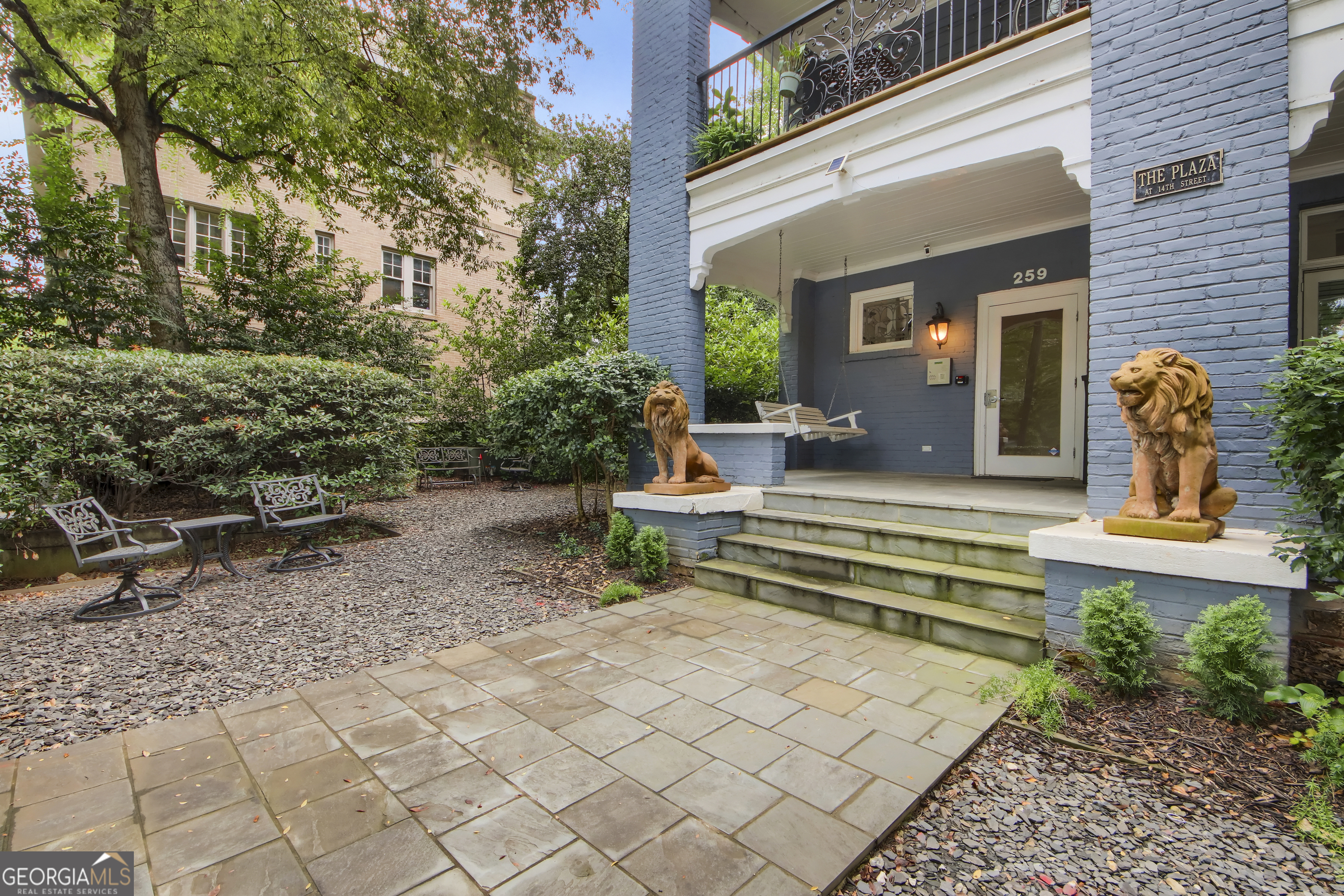 Charming 1940's Gem with Modern Style -- Steps from Piedmont Park & the Beltline. Welcome to this beautifully updated top-floor end unit in a classic 1940's building that blends timeless character with a fresh, modern feel. Just a short stroll to Piedmont Park, the Beltline, and all the restaurants, shops, and nightlife Midtown has to offer; the location couldn't be better. Inside you'll find an open and airy layout featuring 9-foot ceilings, rich hardwood floors and an abundance of natural light throughout. The spacious 2BR, 2BA roommate-style floorplan offers both privacy and functionality -- perfect for everyday living or hosting friends. The kitchen is outfitted with granite countertops & stainless steel appliances and opens to the living and dining area, making entertaining a breeze. Enjoy the convenience of in-unit laundry, generous walk-in closets, and two assigned parking spaces in a secure, gated lot. This light-filled home offers the perfect blend of vintage charm and contemporary comfort-- all in one of Atlanta's most vibrant neighborhoods. Your Big City life with neighborhood feel awaits.