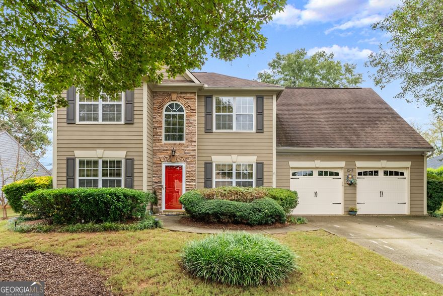 ALPHARETTA ADDRESS IN SOUTH FORSYTH COUNTY - ONE YEAR HOME WARRANTY INCLUDED - MOTIVATED SELLER - CONVENIENCE, STYLE and COMFORT - BEST SCHOOLS - ESTABLISHED Swim/Tennis community of CHADBOURNE - Delightful and well maintained 5 Bedroom/2.5 Bath home. The spacious and thoughtful home layout is sure to please! NEW Waterproof Luxury Vinyl Plank flooring downstairs and in all bathrooms ($8k) - NEW Carpet upstairs ($4k) - Main Level HVAC/Furnace replaced in 2025 - Upstairs HVAC replaced in 2019, (total of $20k) - NEW QUARTZ countertops and special order Silgranit kitchen sink ($5k) - NEW remote-controlled lights/fans in kitchen and living room - Sound system wired in living room, dining room, front office/living area, and primary bedroom - Ceiling fans in every bedroom - Double entry doors leading to your oversized Primary bedroom with walk-in closet - Freshly painted rooms ($2,600) - 2-CAR garage w/NEW thermo-core insulated garage doors and new motors ($4,500). TONS of STORAGE with two attic spaces. The 5th bedroom/flex space with potential use as a second den, large office, work out room, even a home theater! YOUR OUTDOOR LIFE - A Four Seasons Sunroom with four-track vinyl widows creates extra living, dining and entertaining space - Fenced, Private back yard with gates on both sides of the home - Irrigation in front and back - Hardwoods, perennials, mini-pond with fountain, stock tank pool with clear water pump, outdoor shower, and room for gardening creates a serene landscape. Entertain like you are in the country, yet close to HALCYON, AVALON, Collection at Forsyth, Cumming City Center, Big Creek Greenway. Close to FUTURE DEVELOPMENT- The Gathering at South Forsyth with entertainment arena! Seller notes: Wallpaper in master bedroom and downstairs half bath will be removed and painted a neutral color along with the master bedroom OR a $3,000 credit given at closing.