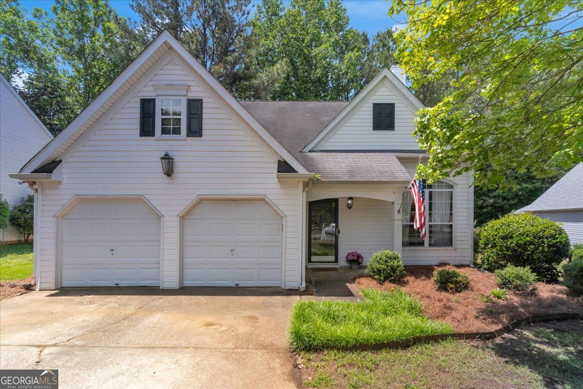 Back on the market! BRAND NEW ROOF! Price Reduced! Step into charm and comfort with this beautifully crafted 3-bedroom, 2-bathroom home in the heart of Woodstock. Nestled in a picturesque HOA community, this home offers an unbeatable blend of convenience, style, and affordability, just minutes from highways, parks, and Downtown Woodstock. From the moment you step inside, you'll be captivated by the soaring vaulted ceilings that amplify the openness of the main living area, creating a space that's as inviting as it is impressive. The seamless open-concept design allows for effortless entertaining and daily living, with natural light cascading through to make the space inviting. The owner's suite is a true sanctuary, privately situated on the main floor, complete with an ensuite and dual closet space. Upstairs, a versatile bonus loft presents possibilities for more entertaining or work. Outdoors, the private, fenced backyard is perfect for enjoying peaceful mornings with coffee or hosting summer BBQs. A spacious two-car garage ensures ample storage and convenience. Weatherstone community has an abundance of amenities including walking trails, park, playground, pool, tennis, and pickelball all for a low annual fee of $650. This beautifully maintained home is more than a place to live-it's a lifestyle waiting to be embraced.