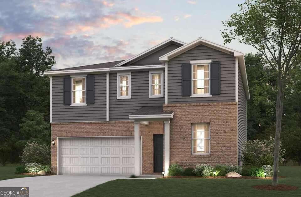 Experience the enchanting Atlas plan at Kingsley Creek, a brand new community! Upon entry through a spacious front porch, you're greeted by a wide foyer leading to a grand great room and a well-appointed kitchen, complete with a generous center island. The main floor also boasts a flexible study/bedroom. Upstairs, discover three inviting secondary bedroomsCoone with its own walk-in closetCoaccompanied by a full hall bath, a sprawling loft, and a convenient laundry room. The second floor culminates in an elegant priamary suite, featuring a private bath with dual vanities, a walk-in shower, and an expansive walk-in closet. *Photos are stock photos*