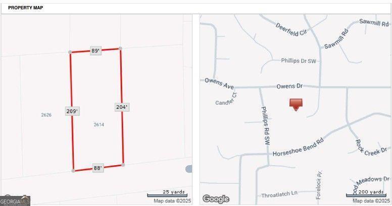 Prime .42-Acre Wooded Lot in Marietta - No HOA Discover a rare opportunity to build your dream home on this .42-acre wooded lot nestled in a well-established Marietta neighborhood. With no HOA restrictions, you have the freedom to design and construct your ideal residence without limitations. The adjacent lot is also available for purchase, offering potential for expansion or additional development.