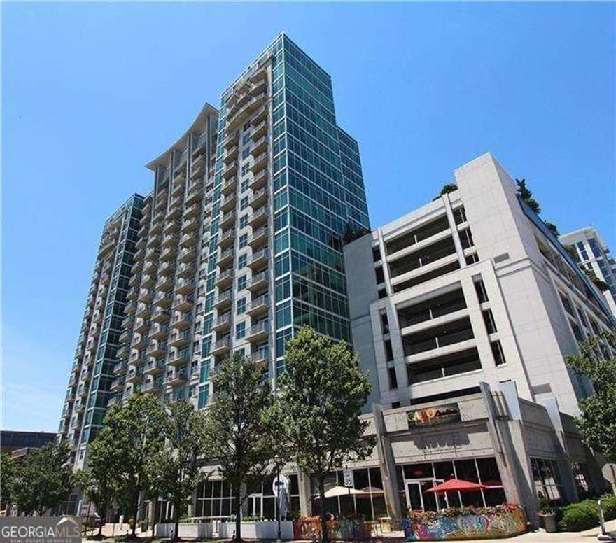 This stunning 2-bedroom, 2-bathroom condo is located in a prestigious luxury high-rise, just steps from the premier shopping and dining destinations that define Atlanta's vibrant Buckhead Village. Soaring 10-foot ceilings and expansive floor-to-ceiling windows flood the space with natural light, beautifully complemented by oak hardwood floors. Enjoy the convenience of 2 deeded parking spaces. An incredible opportunity in an unbeatable location. Act fast-this one won't last!