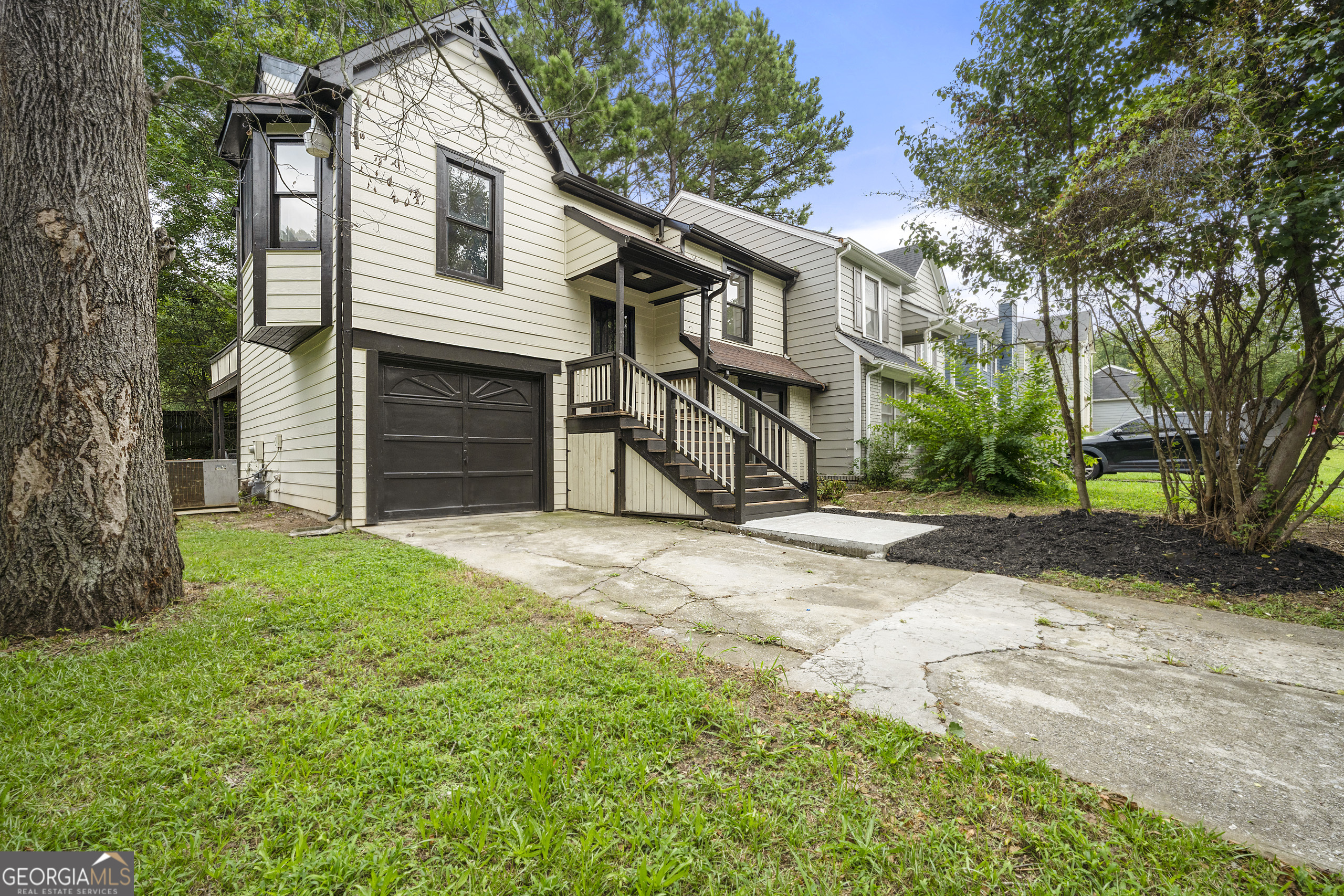 MUST SEE! Renovated 2 story townhome that sits on a large corner lot. Welcome home to this beautiful, well maintained 3 bedroom 3 bath townhome. The spacious family room is great for entertaining that connects to the kitchen with upgraded stainless appliances. The dining room is spacious to seat a large family and double doors that opens the patio with trex composite deck flooring. 2nd level has one large bedroom and hallway full bath. Lower level has 2 generous sized bedrooms with perspective full baths. There is entry to the one car garage a storage room with washer/dryer hookups. The backyard is great for numerous activities. Schedule today! Don't miss the opportunity to make this home yours.