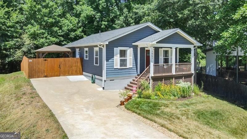NEW RIVERSIDE LISTING!!! This Impeccable, Remodeled, and Charming Riverside Neighborhood Bungalow located on the sought after Main Street is available for sale! This is the perfect starter home for a first time home buyer or for the investor who wants an instant rental portfolio on the West Side. This 2001 replica of a "charming city bungalow" is a win win as it has all the current comforts of newer build with newer installed systems - electrical, plumbing, HVAC, Roof with the added modern turnkey decor finishes of a 2025 remodel. You're just minutes from the Upper Westside's best hotspots, including the Chattahoochee Food Works-a 26,000 square-foot food hall with an indoor/outdoor bar, dog park, and more. For outdoor enthusiasts, the nearby Westside Park and Belt-line offer trails, green spaces, playgrounds, workout areas, and views of the Bellwood Quarry. You'll also enjoy easy access to other top attractions like Truist Park, The Battery, Top Golf, and the Chattahoochee River. With easy access to I-285 and a quick commute to downtown Atlanta, this home offers top-tier location and unmatched convenience.