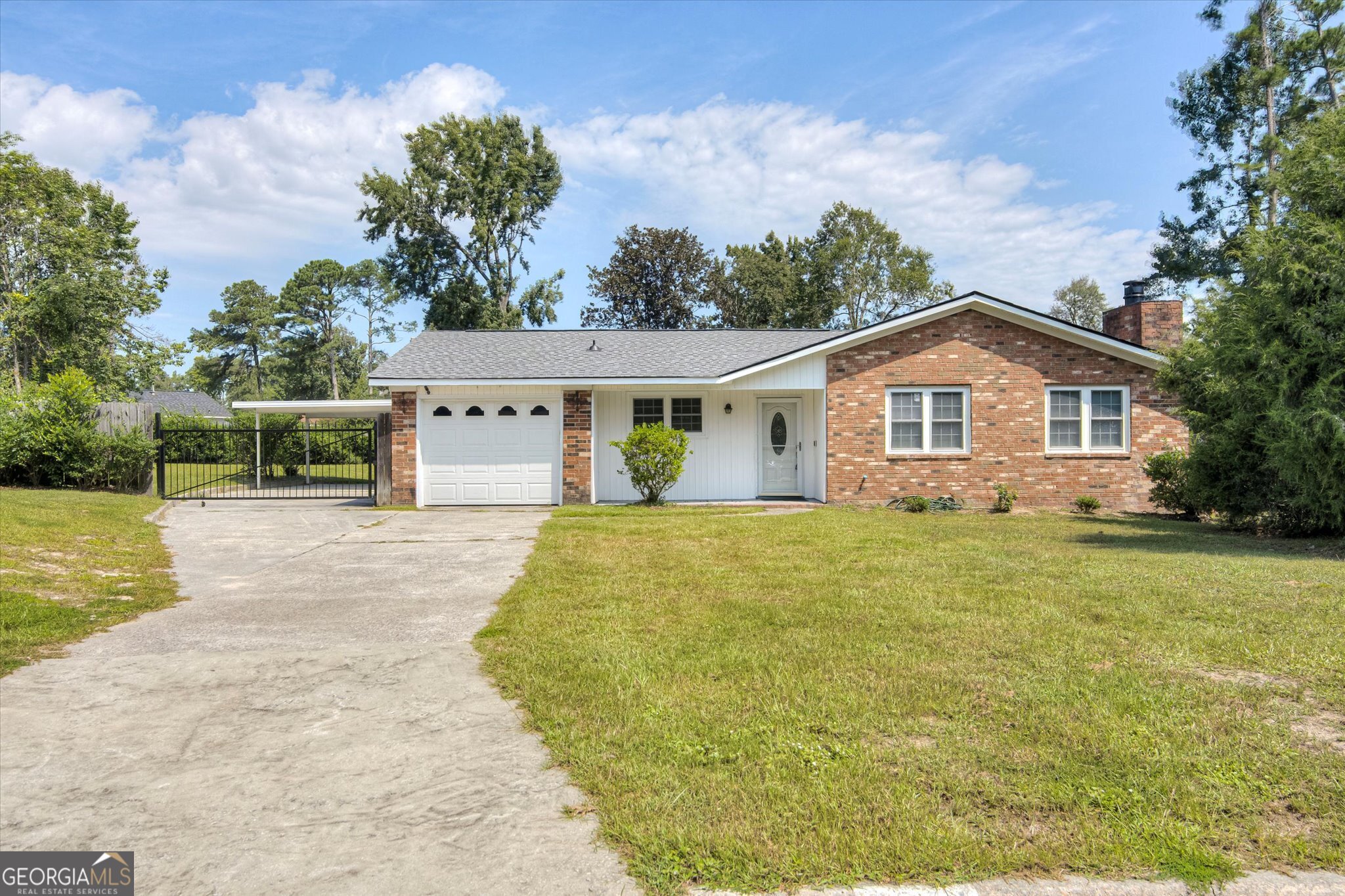 Welcome home to this beautifully renovated 3-bedroom, 2-bathroom home that blends modern comfort with everyday convenience. Tucked away in a peaceful cul-de-sac, this property offers the privacy and charm buyers are searching for, with nearly half an acre of fully fenced, flat backyard space - perfect for backyard gatherings, gardening, pets, or simply unwinding in your own outdoor retreat. Step inside and immediately feel the warmth of a spacious living room, designed with both relaxation and entertaining in mind. Picture cozy family movie nights, laughter-filled game days, or quiet mornings with natural light streaming in. The thoughtfully updated kitchen and bathrooms feature stylish finishes that make the home move-in ready, while the spacious bedrooms provide comfort and flexibility for your lifestyle. Convenience is at your doorstep - you're less than 3 miles from I-20, Walmart, Sam's Club, Home Depot, and a variety of shopping and dining options, making errands quick and easy. For those commuting, Fort Eisenhower Military Base and Augusta's Medical District are just 15 minutes away. This home truly checks every box: a peaceful setting, updated interior, expansive yard, and unbeatable location. More than just a house, it's a place where new memories are waiting to be made. Come see for yourself why this home is the perfect fit for your next chapter!