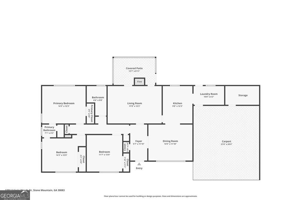 Photo of 1201 Valerie Woods Drive, Stone Mountain, GA 30083 (MLS # 10654872)