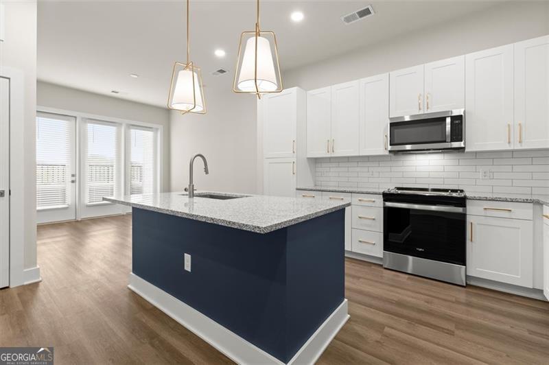 *NOW LEASING* *BRAND NEW CONSTRUCTION* *MOVE-IN SPECIALS* *55+ ACTIVE ADULT COMMUNITY.* Expand your life and start fresh at EVOQ East Cobb. This floor plan features a two bedroom, one bathroom home. Discover the perfect blend of comfort, style, and community at EVOQ East Cobb, a vibrant 55 plus neighborhood designed for active adults and empty nesters ready for a fresh chapter. Nestled in beautiful Marietta, Georgia, this spacious home offers a pet-friendly garden-style setting with luxurious amenities that make every day feel special. Step inside and enjoy thoughtful features like a private balcony, high ceilings, and a full-size front-load washer and dryer, all designed to complement your lifestyle. Whether you are relaxing poolside after a water aerobics class, spending time with neighbors, or simply enjoying quiet moments at home with your furry companion, EVOQ East Cobb is where you can truly thrive. Here you will rediscover passions, explore new interests, and live life on your terms. This is more than just a place to live, this is where you belong. Ready to make your move? Let your next chapter begin at EVOQ East Cobb. Photos are representative of model home, and not actual home. Listing address is actual address of home.