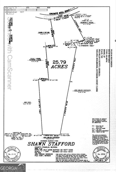 695 Crump Mill RD Martin GA 30557