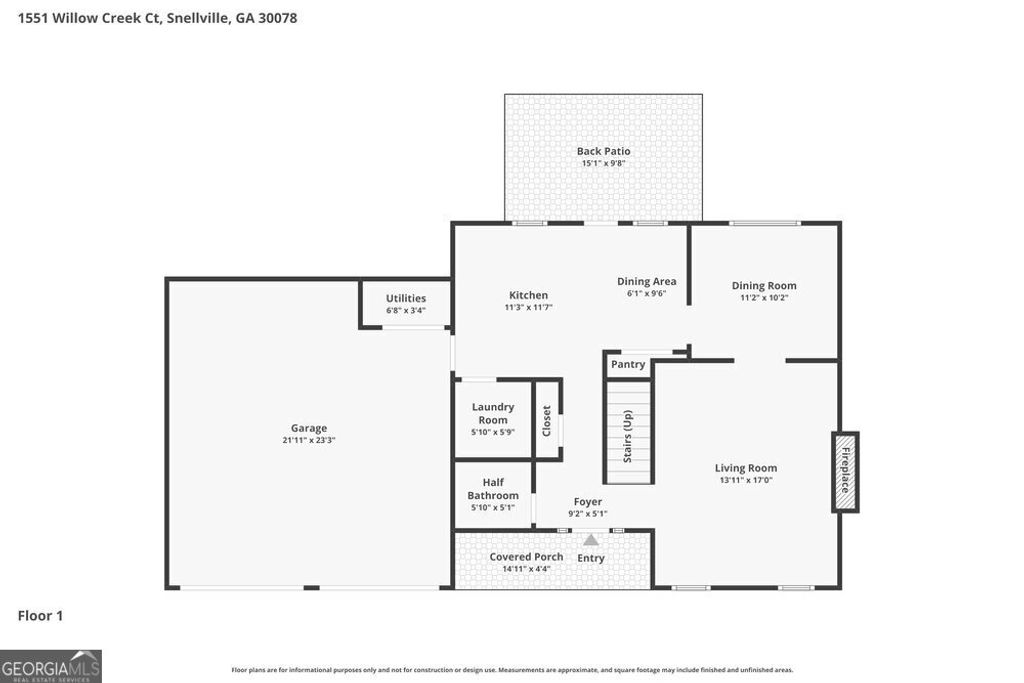 Photo of 1551 Willow Creek Court SW, Snellville, GA 30078 (MLS # 10731244)