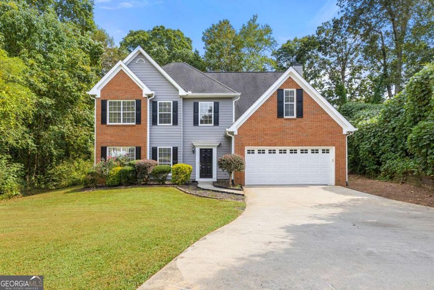 A GREAT RENTAL IN ALPHARETTA! GREAT LOCATION! MOVE IN READY! RENOVATED HOUSE! ZONED FOR THE TOP SCHOOLS!  NO HOA! This 4-bedroom, 3-bath brick-front home offering 2,838 sq ft of spacious living in one of Alpharetta's most desirable neighborhoods. Located on a quiet cul-de-sac it comes with TONS of Upgrades! The entire interior was just repainted! Over 50+ recess lights added, making it a warm and very well-lit house to live in.  The luxurious, newly updated bath (May 2025) with a free-standing tub and double vanity!! Two beautifully renovated guest bathrooms (May 2025)!! Newly EPOXY coated garage floor!! BRAND NEW SAMSUNG WASHER / DRYER! Pressure Washed!  Other features that you'll LOVE: A Chef's kitchen with granite countertops and abundant cabinetry, Open floor plan with dedicated living room, family room, breakfast area, and formal dining room, SPACIOUS MASTER BEDROOM with walk-in closet, private office/bonus room, Cozy fireplace (just cleaned and serviced), plenty of storage, including pantries! LOCATED IN A PRIME LOCATION as just 1 mile from shopping, dining, golf, and Lake Windward, this home offers the perfect blend of convenience, elegance, and top-tier schools. Don't miss this rare opportunity to rent a turn-key home in a prime Alpharetta location! Owner is OPEN TO LONG TERM LEASES!  PETS ALLOWED! AVAILABLE NOW!