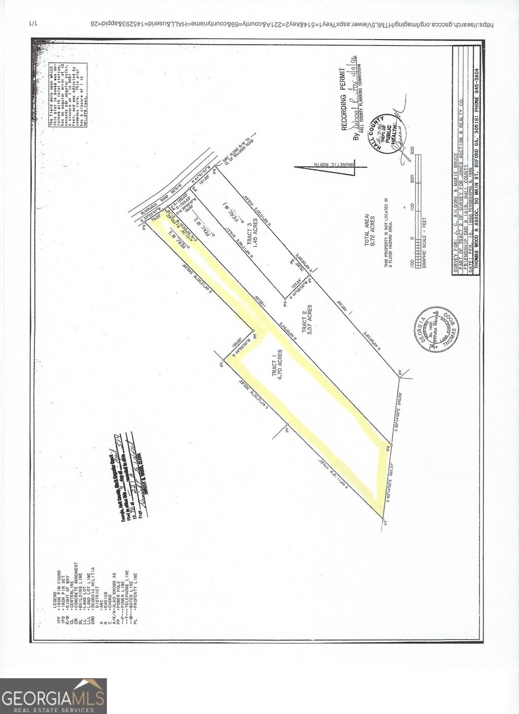 Photo of 6350 Blackjack Road, Flowery Branch, GA 30542 (MLS # 10663086)