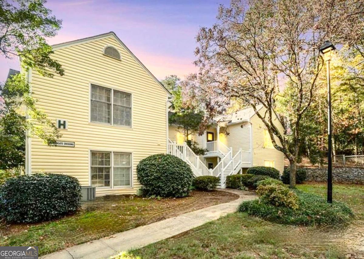 Location, location! Just under 2 miles from the Marietta Square and a short walk to beautiful Laurel Park, this spacious 2-bedroom, 2-bath condo offers the perfect blend of convenience and tranquility. Located in the peaceful, tree-lined community of Cannon Gate, this ground-floor unit has been lovingly maintained by the same owner for nearly 25 years. With no stairs to navigate, it offers easy, single-level living. The oversized primary suite features a recently updated bathroom with a large walk-in shower, making the home ideal for long-term comfort and accessibility. Additional highlights include: Two generous walk-in closets, plus a hallway closet for extra storage, a private, covered patio with an adjacent locked outdoor storage room, a water heater just over a year old, and an HVAC system less than five years old. With abundant green space, mature trees, and a quiet setting, this condo is a rare find in a prime location. Please note: This community is not FHA-approved. All homes MUST be owner occupied - rentals are NOT permitted. This property is NOT intended for investors.