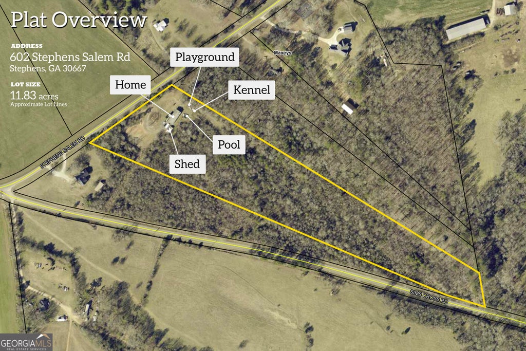 Photo of 602 Stephens Salem Road, Stephens, GA 30667 (MLS # 10868293)
