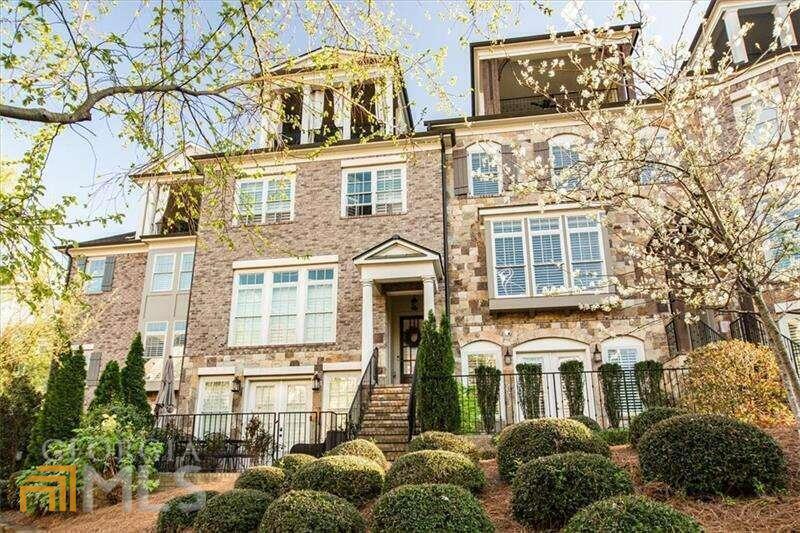 Luxurious townhome in SW Buckhead that offers a spectacular open floor plan with amazing indoor/outdoor entertaining spaces. This gated community is in final phase of build out, and all the homes have been constructed by the JW Collection under the guidance of John Wieland. The finish level of this home has many upgrades not found in the competitionCaon-site finished hardwood floors, LVP in Master and Secondary bedrooms, professional grade stainless steel appliances, large island with breakfast bar in kitchen, upgraded kitchen backsplash, installed elevator servicing all 4 levels, beautiful brick and stone exteriors, and a private courtyard off the terrace level room with a French doors that allows the interior to flow seamlessly to the gated courtyard. Bonus room and terrace level room have custom built-ins with sinks and wine refrigerators. The main level has 10-foot ceilings and has a wonderful covered front entryway overlooking the one-acre central park with pavilion with masonry fireplace; this is also a great place to gather and socialize. Home has multiple outdoor spaces for entertaining. The ownerCOs suite is oversized and features sitting room, double vanities, soaking tub with separate shower, direct access to the laundry room, large walk-in closet, water closet and beautiful tile and stone countertops. The 2-car garage with garage door opener, electric car charger and there are two covered parking spaces in the driveway. Located just minutes from The BeltLine, The Bobby Jones Golf Course, Bitsy Grant Tennis Center, Topgolf, The Works, Publix and lots of great dining and shopping. This is a great home located in prime location. Optional Amenities Package at adjoining Eleven85 Apartments (Pool, Gym, Club Room) $300/year/household.