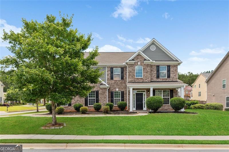 Gracefully positioned on a premier corner lot, this elegantly transformed 4-bedroom, 3.5-bathroom residence offers a lifestyle of sophistication, comfort, and light. With a freshly painted exterior and interior, a new roof installed in 2021 and tons of other upgrades, every element of this home has been elevated to reflect refined, move-in-ready luxury. From the moment you step inside, you are greeted by soaring light-filled spaces and thoughtfully designed interiors. The formal living and dining rooms are adorned with updated designer lighting and abundant natural light, creating an ambiance of timeless elegance and warmth. At the heart of the home is the chef's kitchen-an inspired culinary space featuring newly painted white cabinetry, a generous island, walk-in pantry, and ample storage. It opens seamlessly into the expansive living room, featuring a calming fireplace, where oversized windows frame views of the lush backyard and bathe the home in golden sunlight. Upstairs, a spacious loft provides the perfect flex space for entertaining or lounging. Three well-appointed secondary bedrooms offer comfort and scale, while the secondary bathrooms feature newly installed luxury LVP flooring. The owner's suite is a private sanctuary-complete with new recessed lighting and a lavish en-suite bath showcasing double vanities with fresh quartz countertops, a jetted soaking tub, a glass-enclosed shower, and an oversized walk-in closet. Outdoors, the private backyard is perfect for hosting or relaxing in your own serene escape. As part of a well-appointed community, residents enjoy access to resort-inspired amenities including a sparkling swimming pool, elegant clubhouse, tennis courts, basketball court, and playground-creating the perfect blend of luxury living and vibrant lifestyle. Every detail in this exceptional home has been curated for those who value beauty, light, and livability. A truly special offering where form and function meet in perfect harmony. Home is virtually staged.