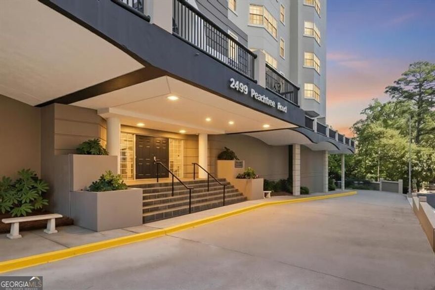 Welcome to The Barony, a luxury condominium building in one of Buckhead's best locations.  This two bedroom, two full bathroom condo is bright and welcoming.   Enter though the  foyer into an open concept floor plan with generous living and dining space perfect for hosting family and guests.  An eat-in kitchen provides the perfect space for morning coffee and light lunches.  The primary and secondary bedroom bathrooms have been fully renovated and updated.  The primary bedroom also features a walk-in closet and double vanities in the bathroom. Amenities include outdoor terraces, garden space, gym, dog walk, gated designated parking space and storage unit.  Backing up to one of the most walkable and scenic neighborhoods in Atlanta... Garden Hills...and walking distance to shopping, restaurants and public transportation.  You will love living here!