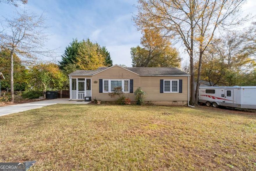 Welcome to 102 E Acres Dr SE, a delightful 3-bedroom, 1-bathroom ranch-style home nestled in a prime Marietta location. This home features a screened porch perfect for grilling, a handy storage shed, and a spacious, level lot with plenty of driveway space.    Conveniently located near top-rated schools, shopping, and easy highway access, this home combines comfort and practicality. Don't miss out on this adorable home with plenty of charm and functionality. Pet friendly fenced yard!     Schedule your tour today!
